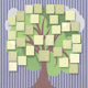 Bright Color Five-Generation Sample Scrapbook Family Trees